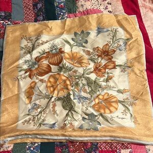Vintage Signed Jim Thompson 100% Thai Silk Square Pillow Case 15.5”
